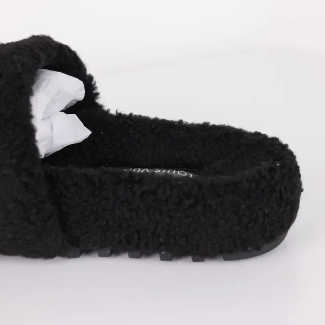 Louis Vuitton Shearling Monogram Star Slipper 4