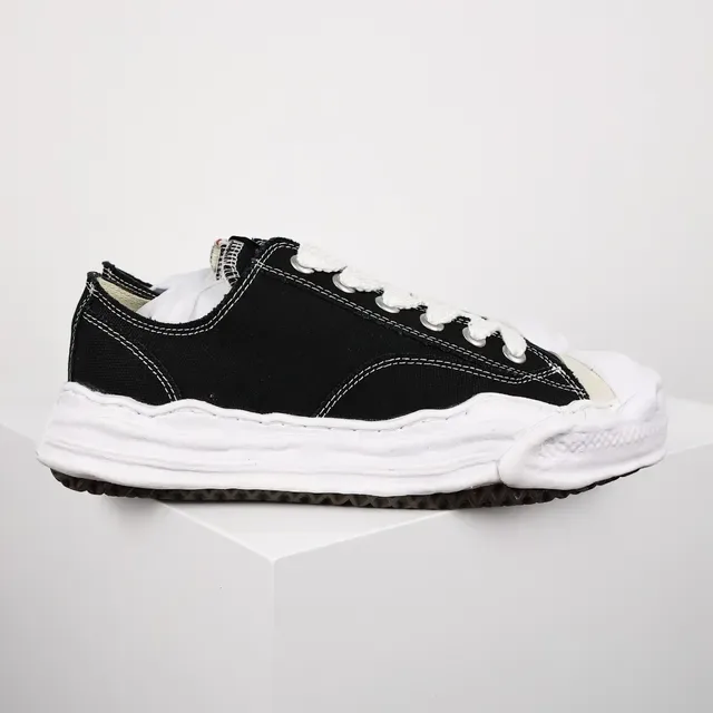 Maison Margiela Black White Deconstructed Oversized Sole Lifestyle Sneakers 3