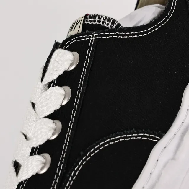 Maison Margiela Black White Deconstructed Oversized Sole Lifestyle Sneakers 6