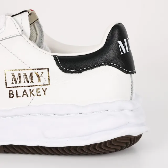 MMY Blakey White and Black Lifestyle Sneakers 5