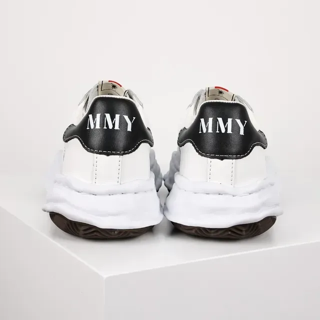 MMY Blakey White and Black Lifestyle Sneakers 9