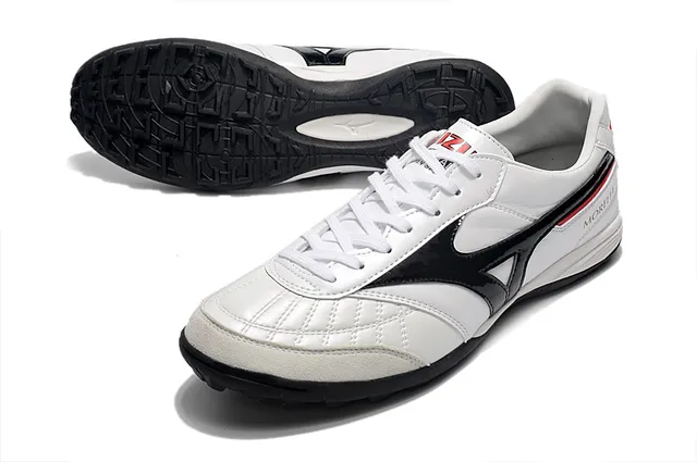 Mizuno Morelia White Blue Red Indoor Soccer Shoes 10