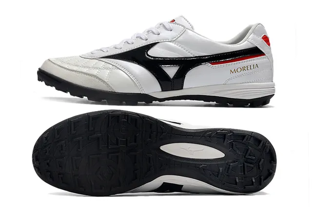 Mizuno Morelia White Blue Red Indoor Soccer Shoes 13