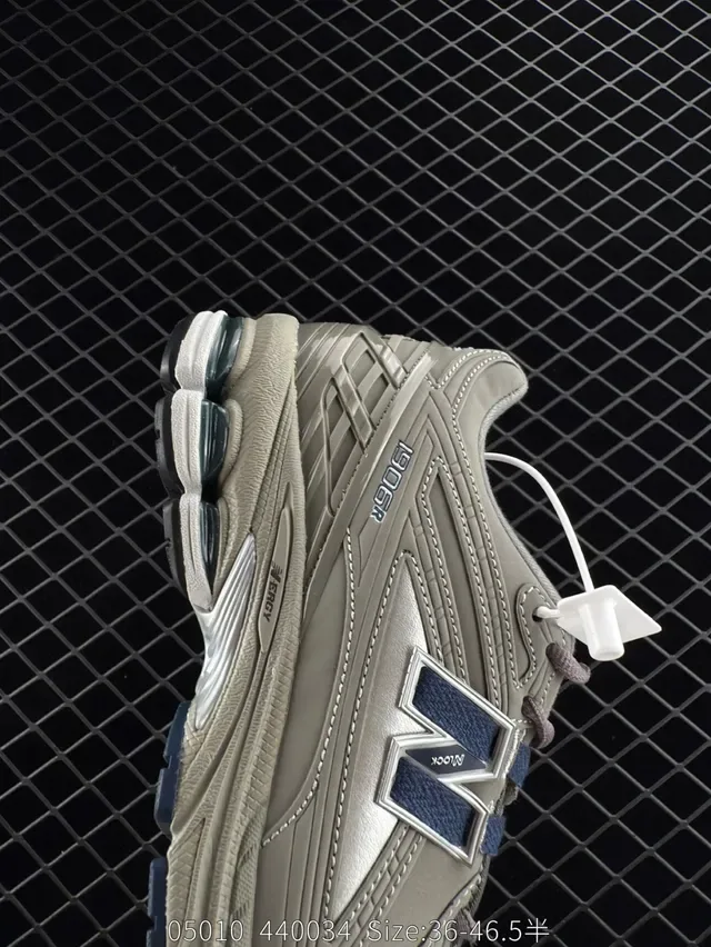 New Balance 1906R بيج بحري ريترو أرشايف رنر أعلى اصطناعي/شبكي أسلوب الحياة سنيكرز 4