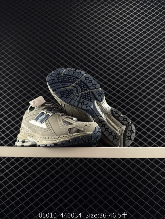 New Balance 1906R بيج بحري ريترو أرشايف رنر أعلى اصطناعي/شبكي أسلوب الحياة سنيكرز 5