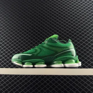 New Balance 2000 绿色厚底运动鞋
