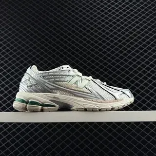 New Balance 2002R White Gray Green Lifestyle Sneakers