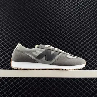 New Balance 471 حذاء رياضي رمادي نسيج جلد الغزال رجعي أسلوب حياة