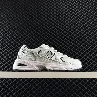 New Balance 530 白灰黑厚底运动鞋