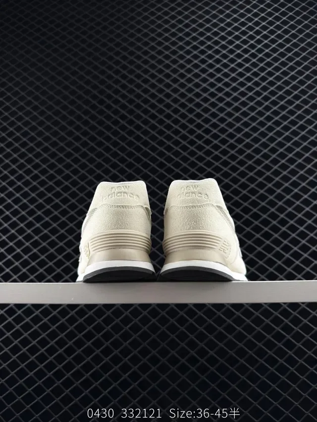 New Balance 574 أحذية رياضية بيج سويد أسلوب حياة 3