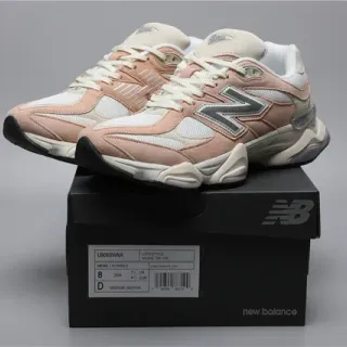 New Balance 9060 Dusty Pink and Off-White Lifestyle Sneakers