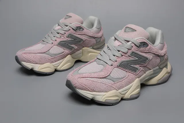 New Balance 9060 Rosa Poeira Cinza Tênis Lifestyle 7