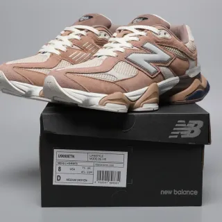 New Balance 9060 Dusty Rose and Off-White Lifestyle Sneakers