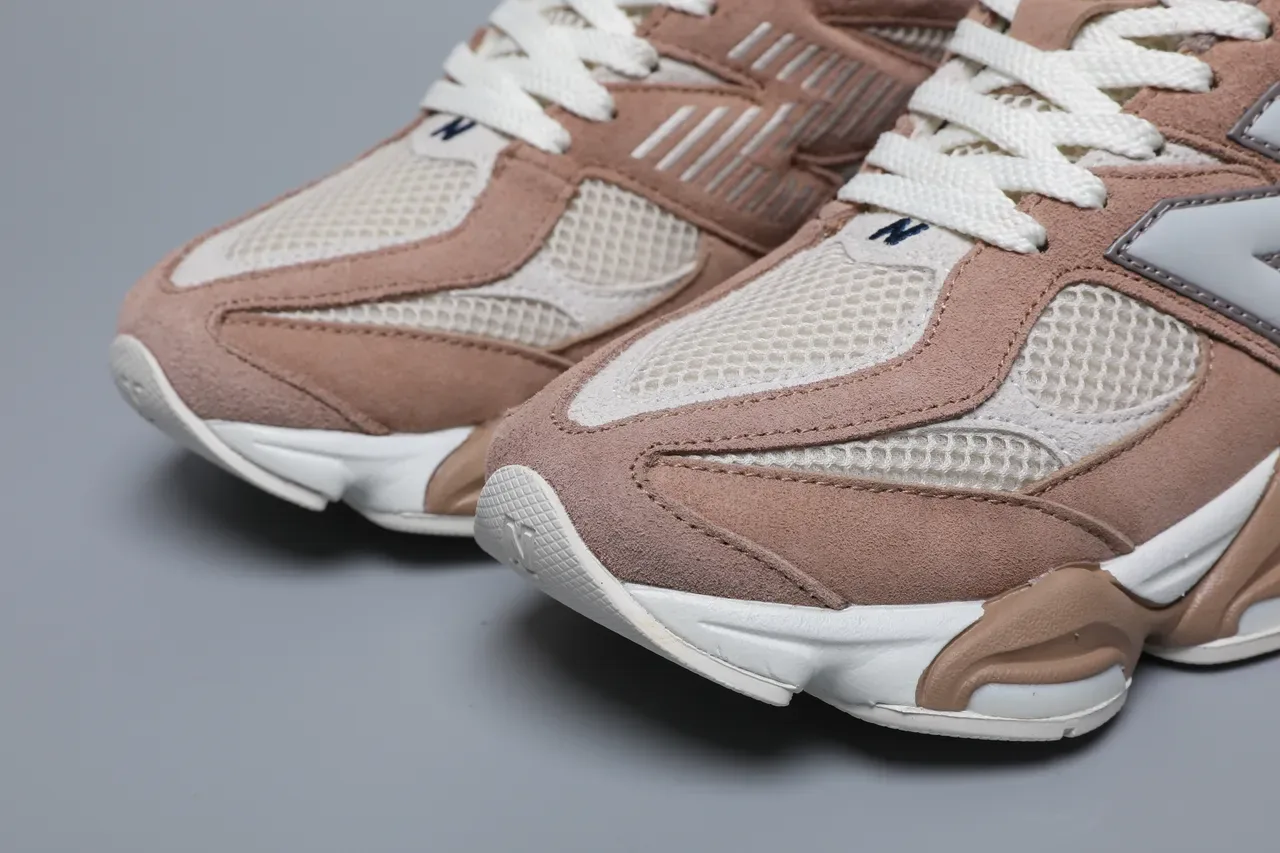 New Balance 9060 Dusty Rose and Off-White baskets lifestyle 4