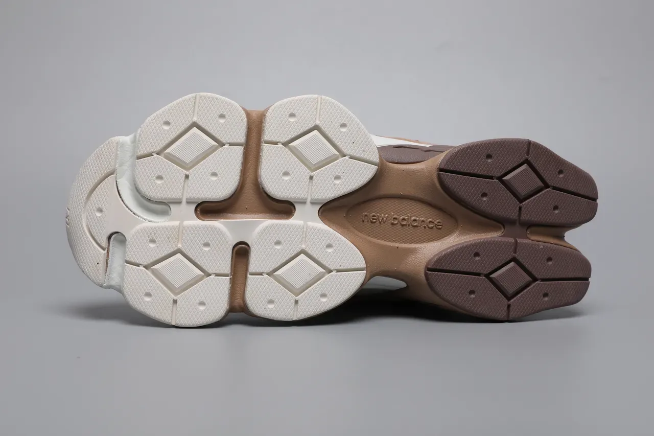 New Balance 9060 Dusty Rose and Off-White baskets lifestyle 6