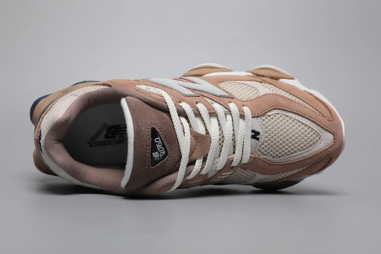 New Balance 9060 Dusty Rose and Off-White baskets lifestyle 7