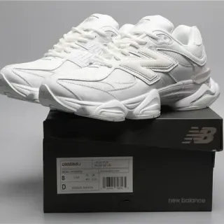 New Balance 9060 Monochromatic White Lifestyle Sneakers