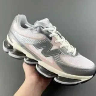 New Balance 9060 Pink Gray Lifestyle Sneakers