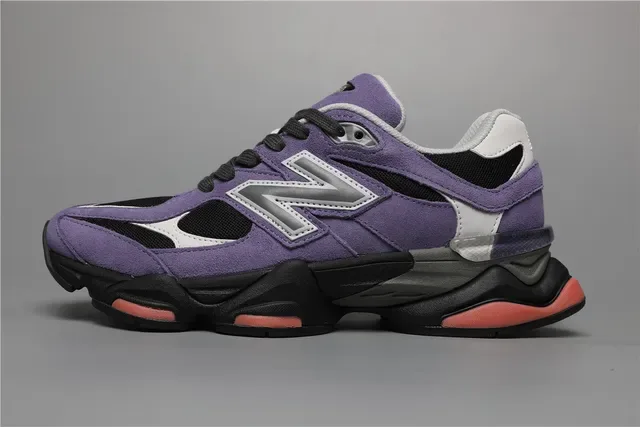 New Balance 9060 violet noir blanc sneakers lifestyle 9