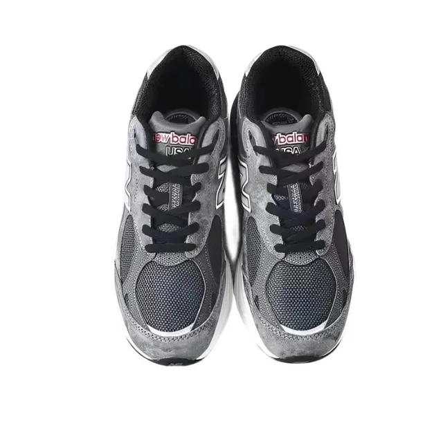New Balance 990 Tênis de corrida malla e camurça cinza carvão 4