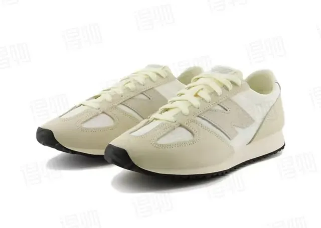 New Balance Bege Branco Retro Runner Tênis Lifestyle de Duas Cores 6