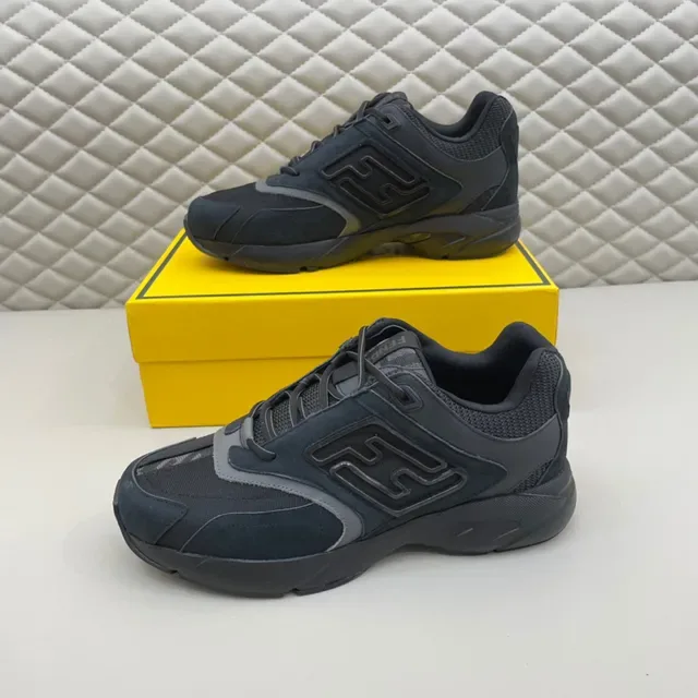 New Balance Black Gray Chunky Sculpted Midsole Mixed Suede And Mesh Upper Lifestyle Sneakers 5