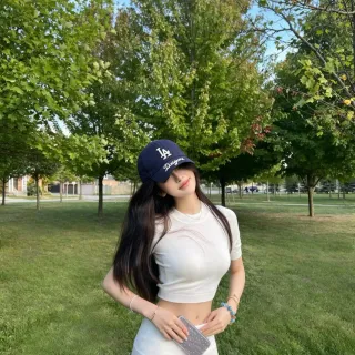 New Era Navy White Structured Embroidered Logo Baseball Cap