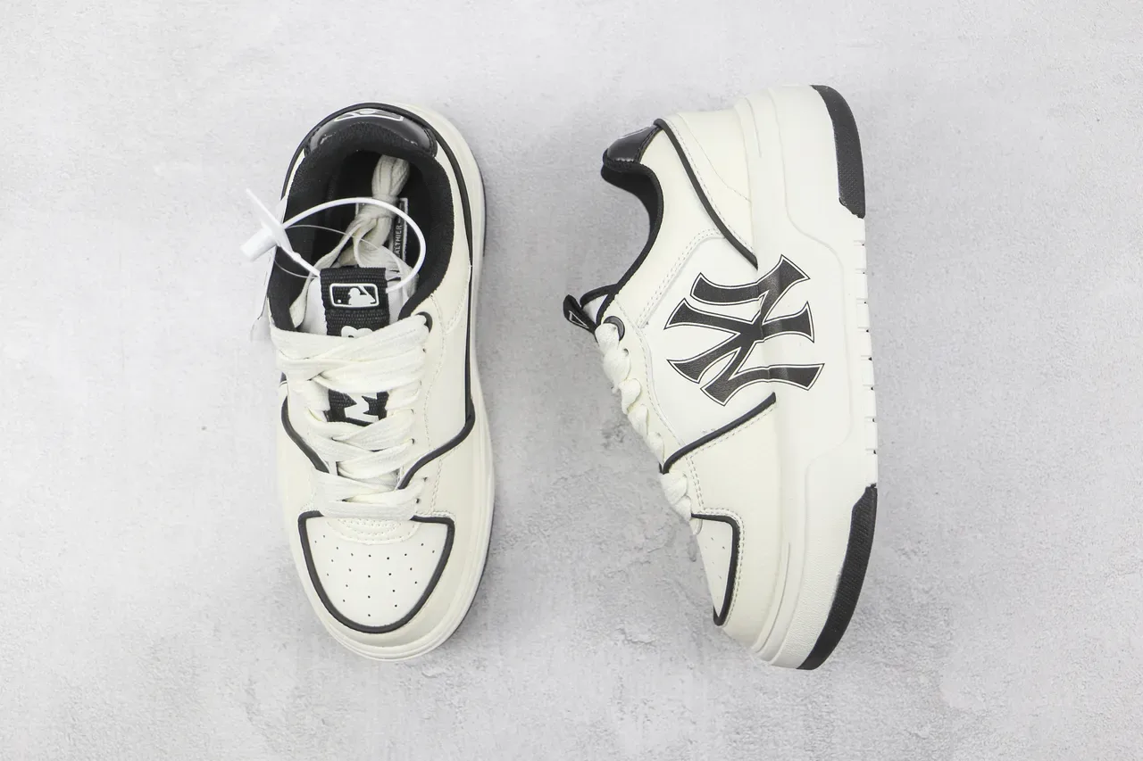 New Era NY Yankees Logo Plateforme Style de vie Sneakers 3