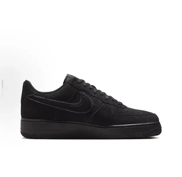 Nike Air Force 1 Black Monochrome Lifestyle Sneakers 5