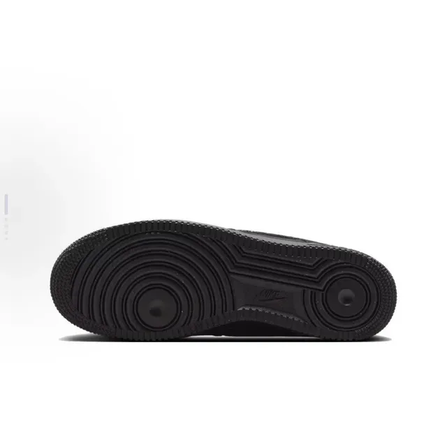 Nike Air Force 1 Black Monochrome Lifestyle Sneakers 6