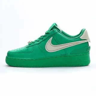 Nike Air Force 1 Green and Beige Lifestyle Sneakers