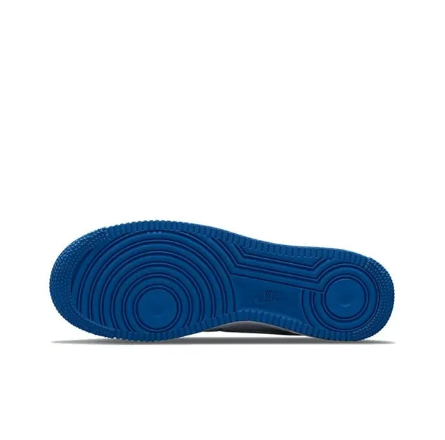 Nike Air Force 1 Blanc et Bleu Royal Sneakers Lifestyle 5