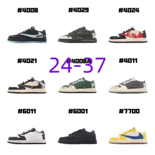 耐克 Air Jordan 1 Low 黑色 浅蓝色 生活方式运动鞋