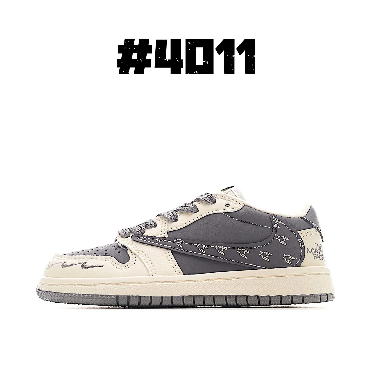 Nike Air Jordan 1 Low Black Light Blue Lifestyle Sneakers 6