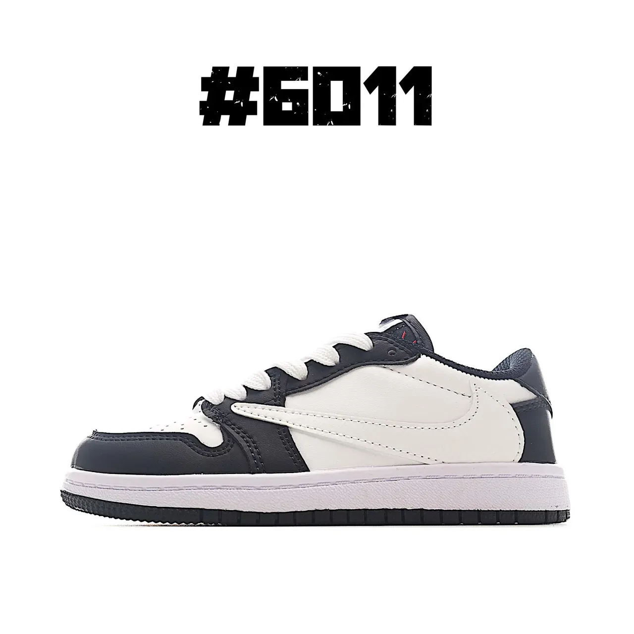 Nike Air Jordan 1 Low Black Light Blue Lifestyle Sneakers 9