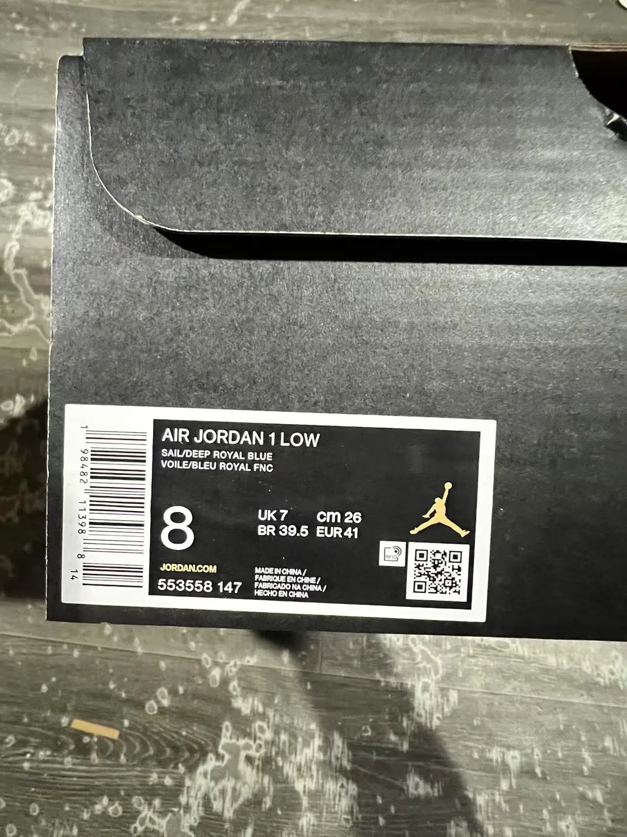Nike Air Jordan 1 Low Color-Blocked Lifestyle Sneakers 10