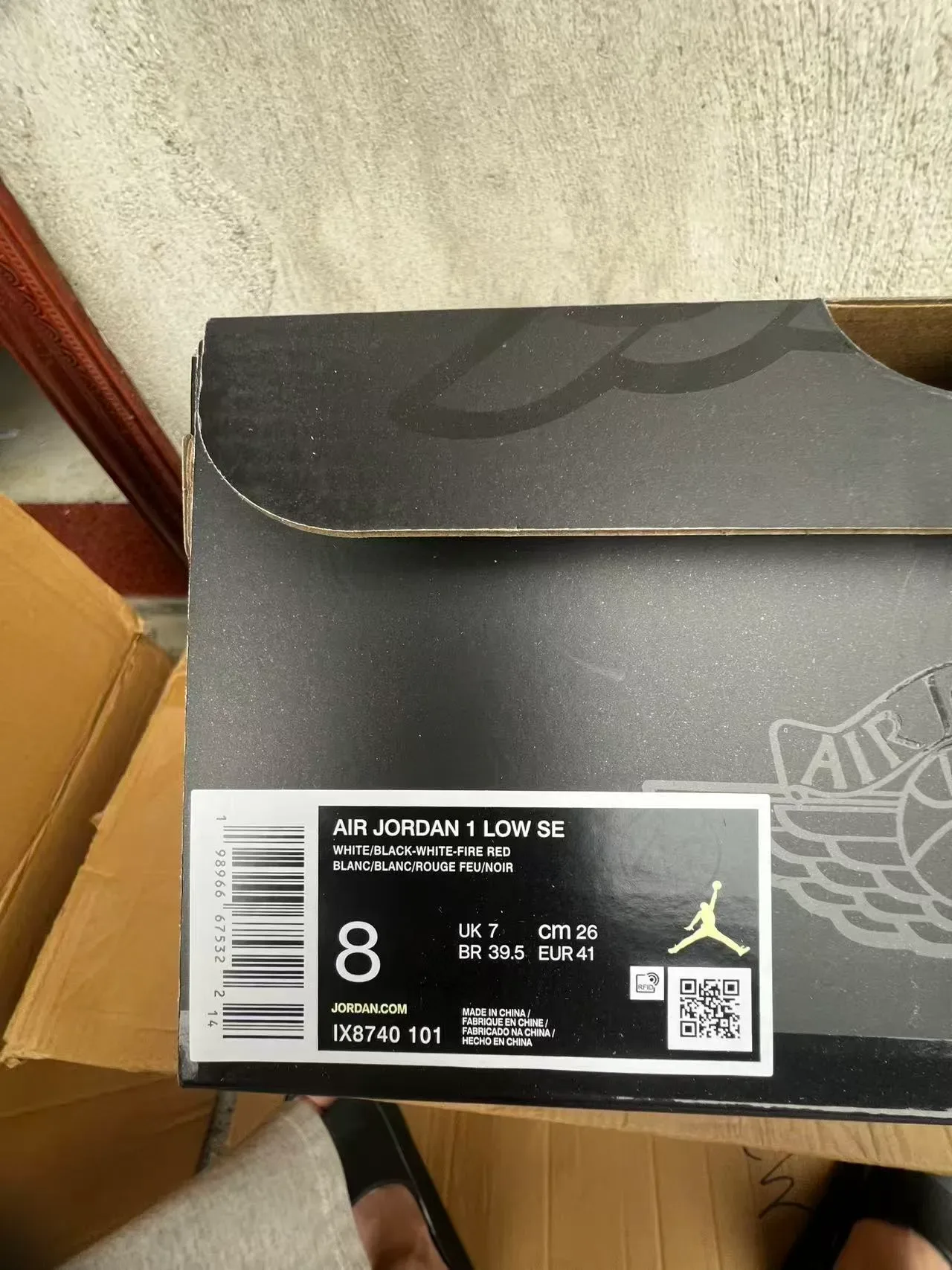 Nike Air Jordan 1 Low Sneakers Lifestyle motif giraffe Haircalf 10