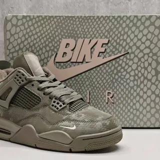 耐克 Air Jordan 4 橄榄蛇纹篮球鞋