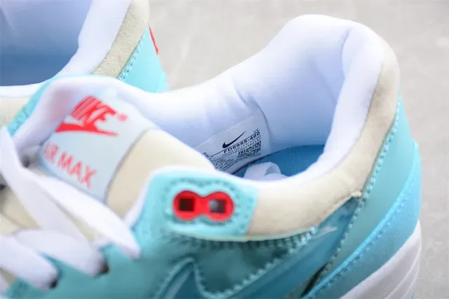 Nike Air Max 1 Light Blue and White Lifestyle Sneakers 6