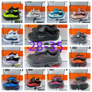 Nike Air Max 200 نيون لايم جرين أسود تشونكي سنيكرز