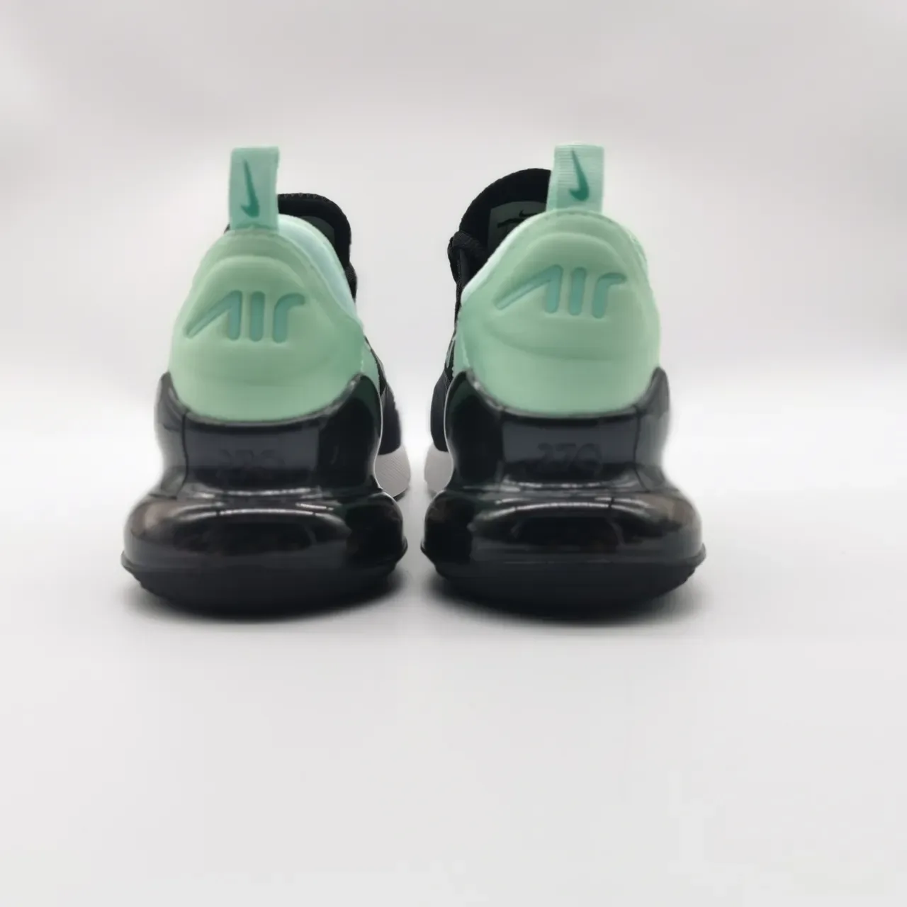 Nike Air Max 270 Black and Mint Green Lifestyle Sneakers 4