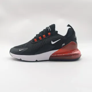 Nike Air Max 270 Black Red Orange Lifestyle Sneakers