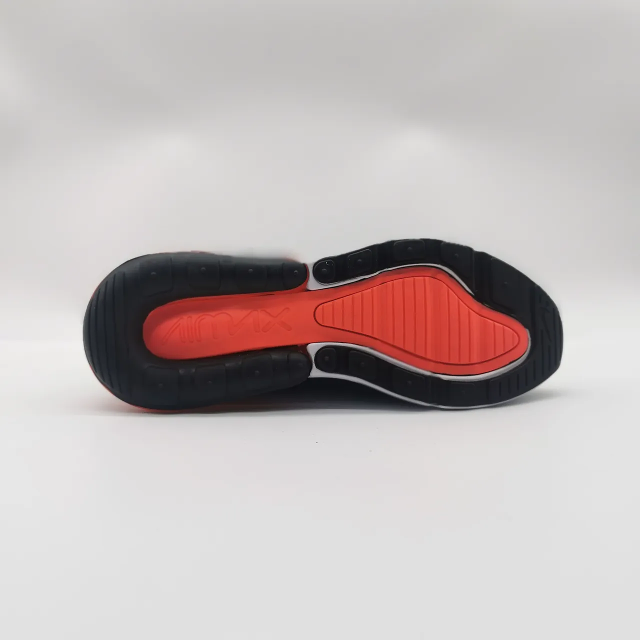 Nike Air Max 270 Black Red Orange Lifestyle Sneakers 2