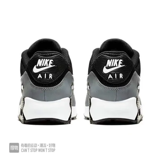 Nike Air Max 90 Black Gray White Lifestyle Sneakers 3