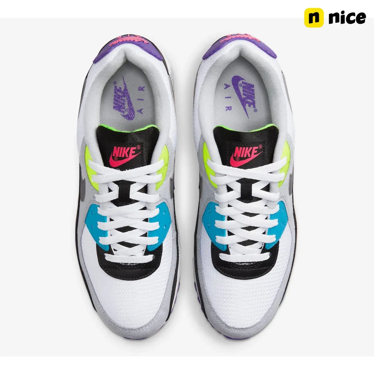 Nike Air Max 90 Multicolor Lifestyle Sneakers 6