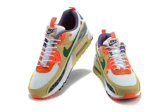Nike Air Max 90 Multicolor Patchwork Lifestyle Sneakers 3
