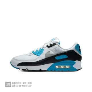 Nike Air Max 90 White Black Cyan Lifestyle Sneakers