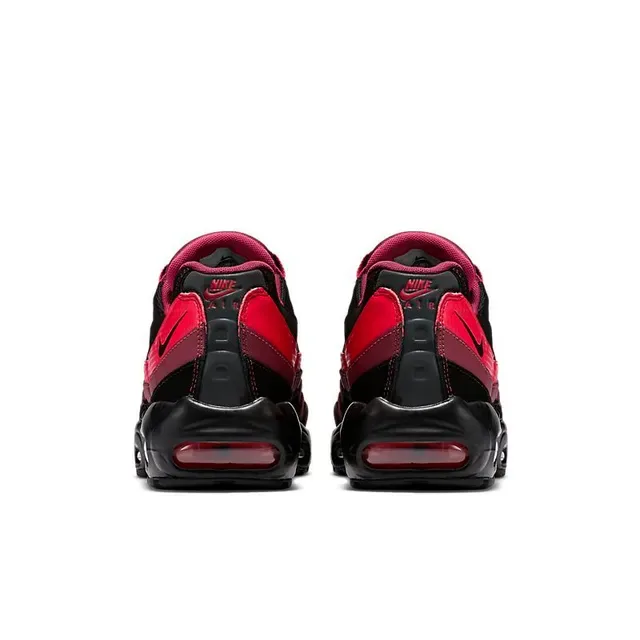 Nike Air Max 95 Black and Red Lifestyle Sneakers 2