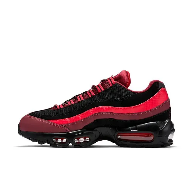 Nike Air Max 95 Black and Red Lifestyle Sneakers 5