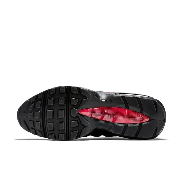Nike Air Max 95 Black and Red Lifestyle Sneakers 6